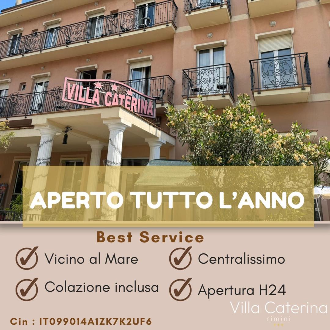 Hotel Villa Caterina Rimini Esterno foto